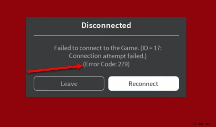 Fix Roblox Error 279 and 529 on Windows PC