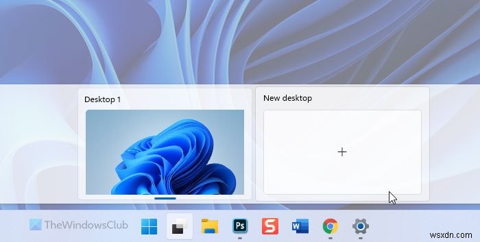 How to Create, Delete, Use Virtual Desktops in Windows 11/10
