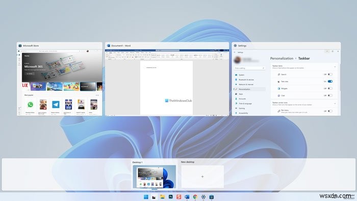 How to Create, Delete, Use Virtual Desktops in Windows 11/10
