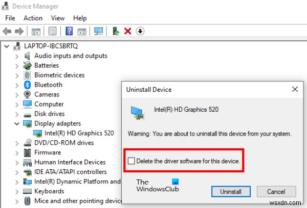 Screen stays black after waking computer from Sleep Mode