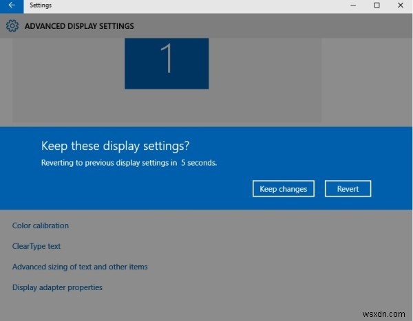 Change Color Calibration, Calibrate ClearType Text, Screen Resolution in Windows 11/10