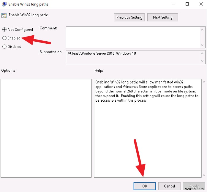 How to Enable or Disable Win32 Long Paths in Windows 11/10