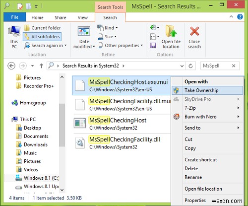 Turn off or Disable Spell Checker & Auto-Correct in Windows 11/10