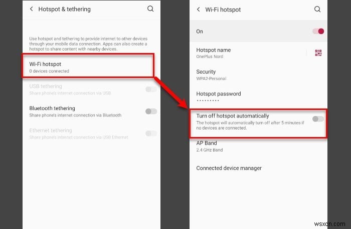 Fix Mobile Tethering Internet keeps disconnecting on Windows 11/10