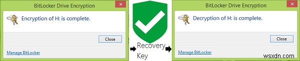 How to backup BitLocker Drive Encryption Recovery Key in Windows 11/10