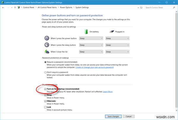 Windows PC restarts after selecting Shutdown