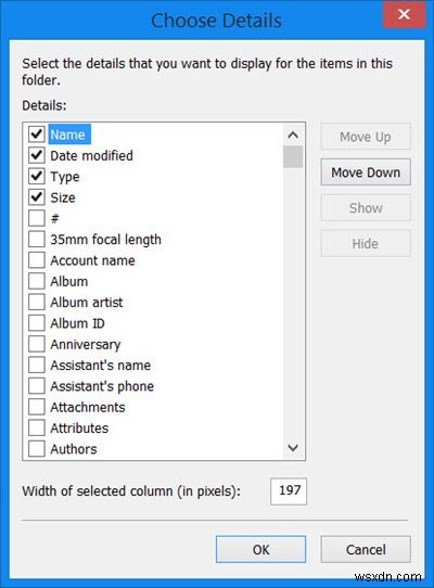 How to permanently add Columns to all Folders in Explorer in Windows 11/10