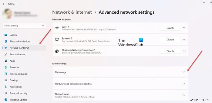 How to Limit and Monitor Monthly Internet Data Usage on Windows 11/10