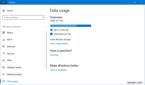 How to Limit and Monitor Monthly Internet Data Usage on Windows 11/10