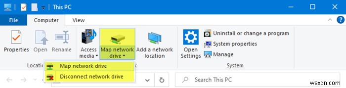 How to map or add a Network Location or Map FTP Drive in Windows 11/10