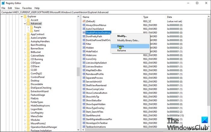 Taskbar Thumbnail Preview not working in Windows 11/10