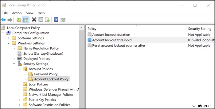 The sign-in option is disabled because of failed sign-in attempts or repeated shutdowns
