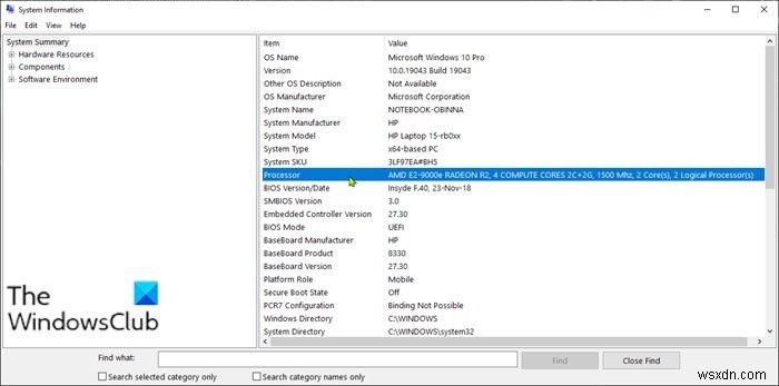 How to check Processor Cache Memory Size in Windows 11/10