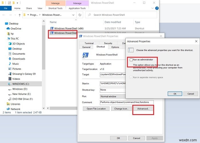 How to always run Command Prompt and PowerShell as Administrator