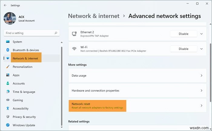 Ethernet keeps disconnecting in Windows 11/10