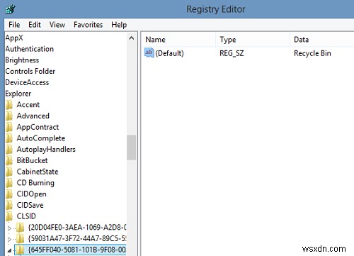 Rename Recycle Bin through Registry for All Users in Windows 11/10
