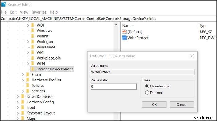 Remove Media is Write Protected message in Windows 11/10