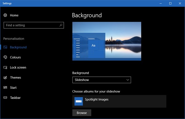 How to create Themes in Windows 11/10