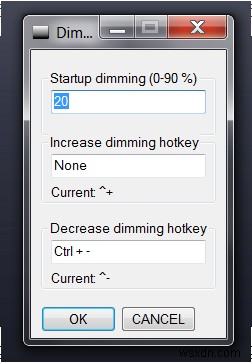 Dim or reduce brightness of laptop or computer monitor screen further