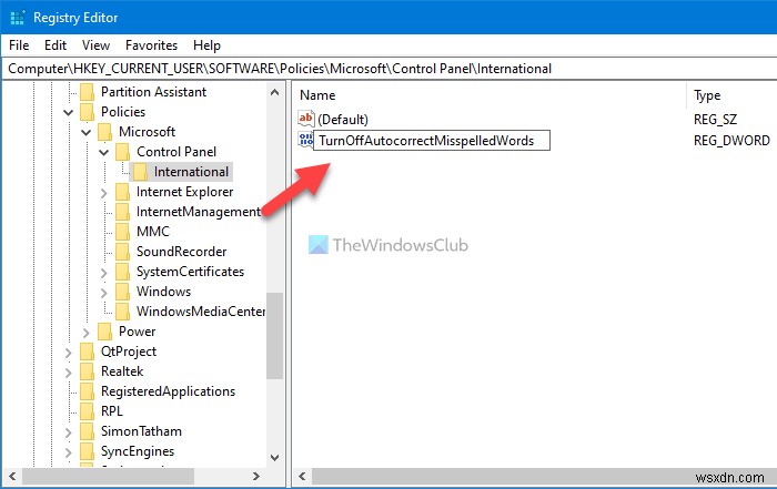 How to enable or disable Autocorrect and Highlight Misspelled Words settings in Windows 11/10