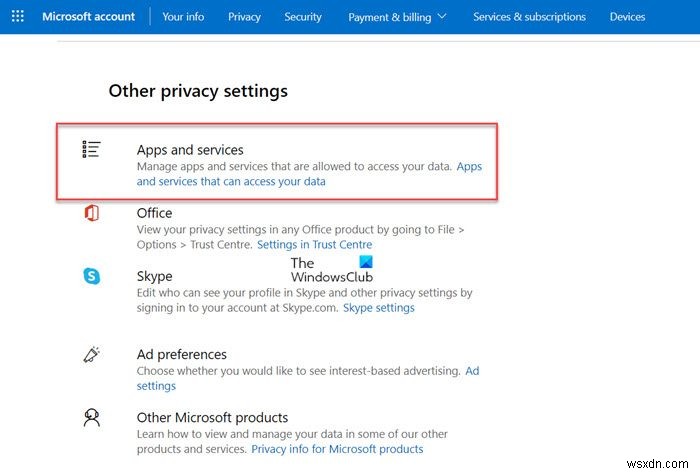 How to harden Microsoft Account Privacy Settings
