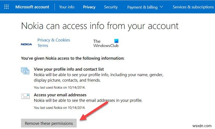 How to harden Microsoft Account Privacy Settings