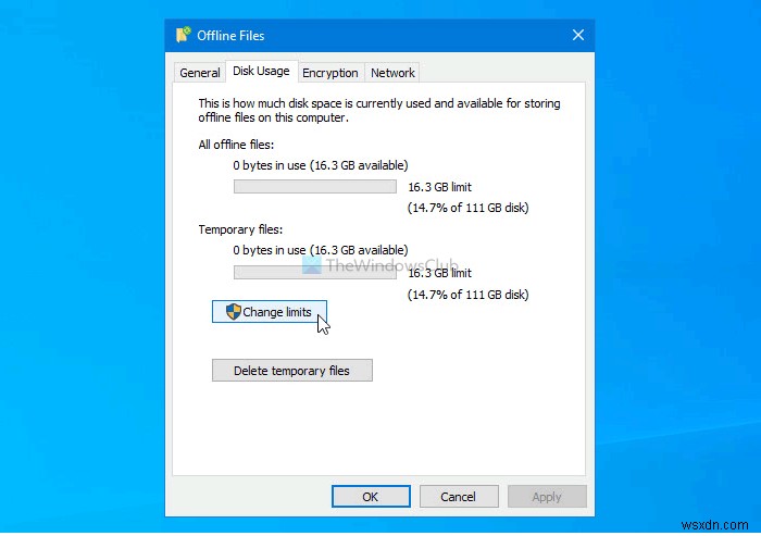 Always available offline option is missing in context menu