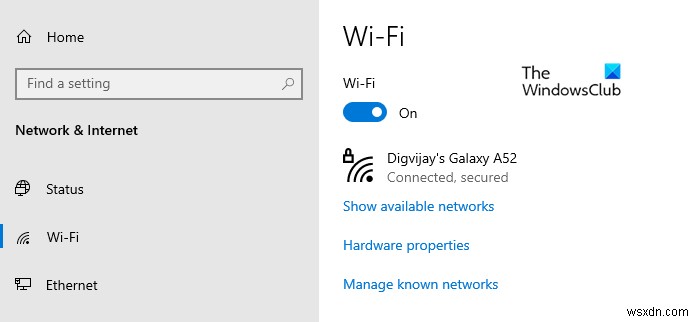 Stop Windows 11/10 from Connecting Automatically to a Wi-Fi Network