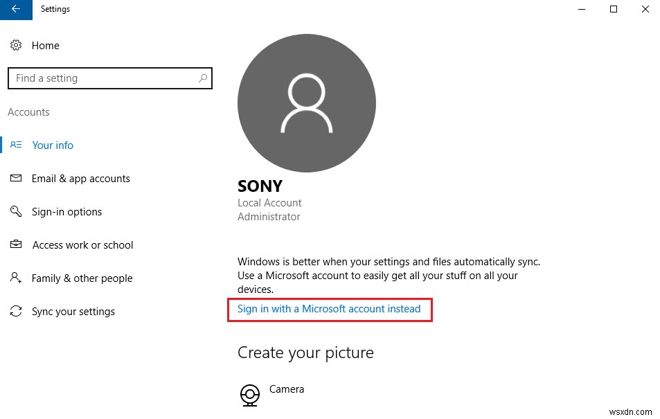 We encountered an error, Please try signing in later Microsoft Store error