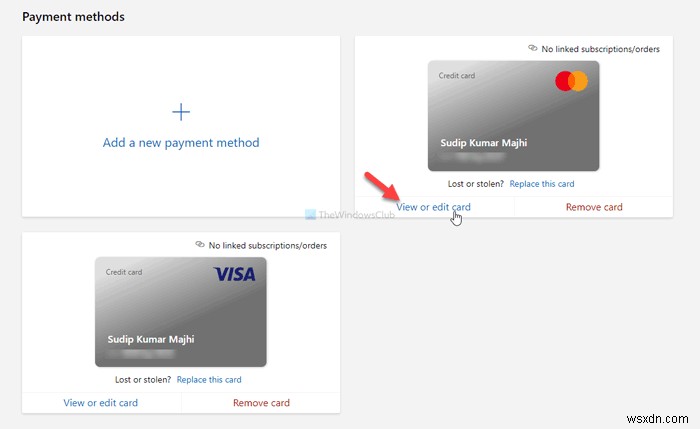 Unable to purchase apps from Microsoft Store