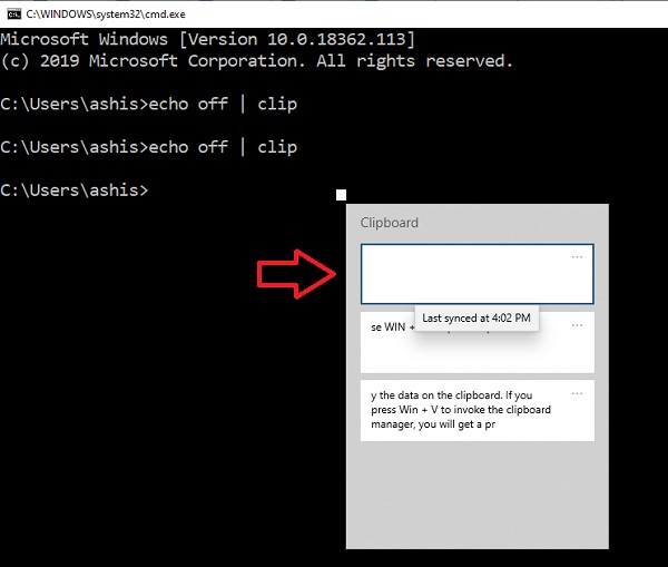 How to Turn On/Off and Clear Clipboard History in Windows 11/10