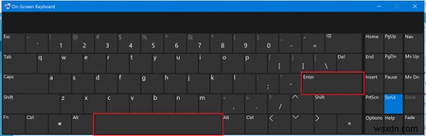 Spacebar or Enter key is not working on Windows 11/10 PC
