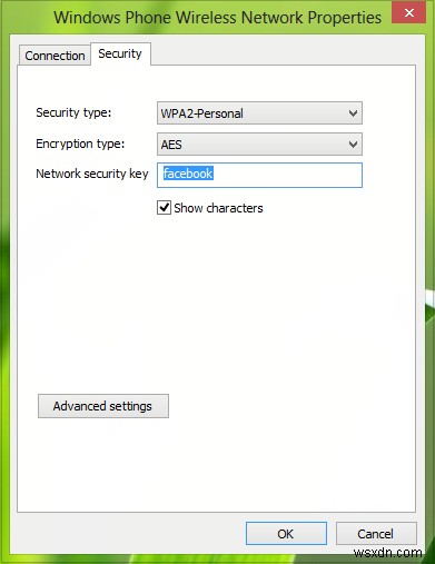 How to update Security Key for WiFi Network in Windows 11/10