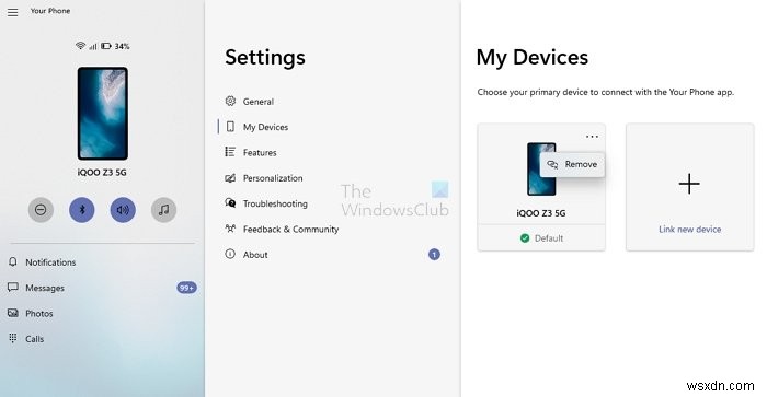 Your Phone app not working or will not open on Windows 11/10
