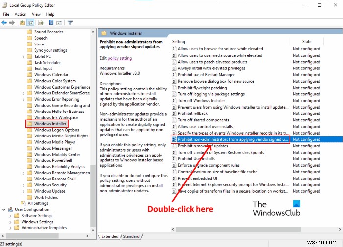 The installation of this device is forbidden by system policy
