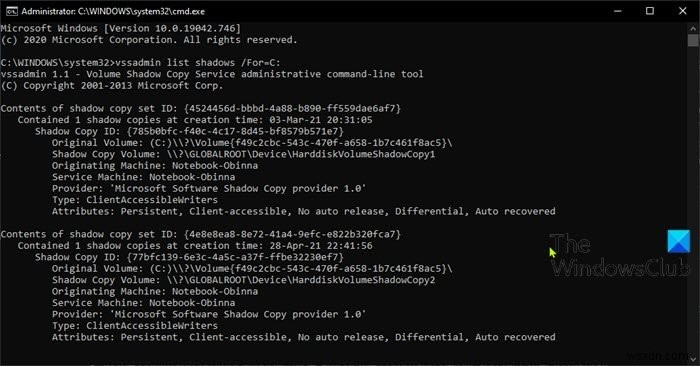 Where are System Restore Points stored? How to view Restore Points in Windows 11/10?