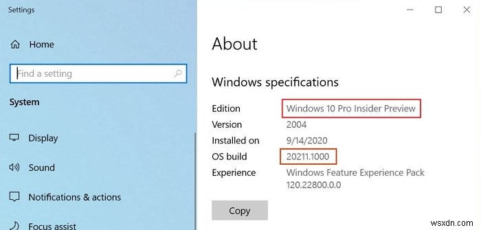 How to check if you are Flighting or on a Windows Insider Build?