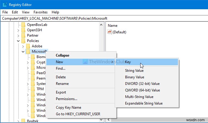 How to enable or disable Audio, Video, and Screen Capture in Edge