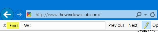 Ctrl+F does not work or bring up Find On This Page in Windows 11/10