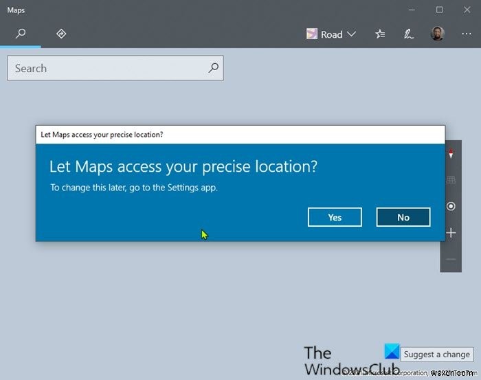 Maps app not working or Shows Incorrect Location in Windows 11/10