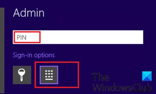 Windows asks for PIN instead of Password on Sign-in screen