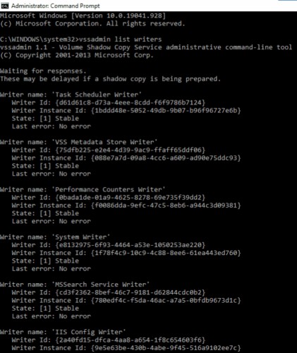 Fix DLLRegisterserver failed with error code 0x80070715 in Windows 10