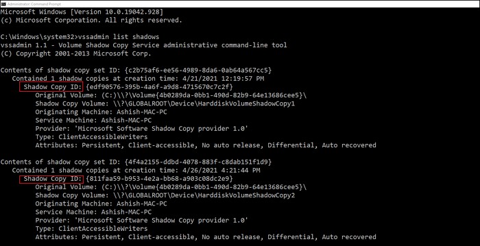 How to delete individual or specific System Restore Point in Windows 11/10
