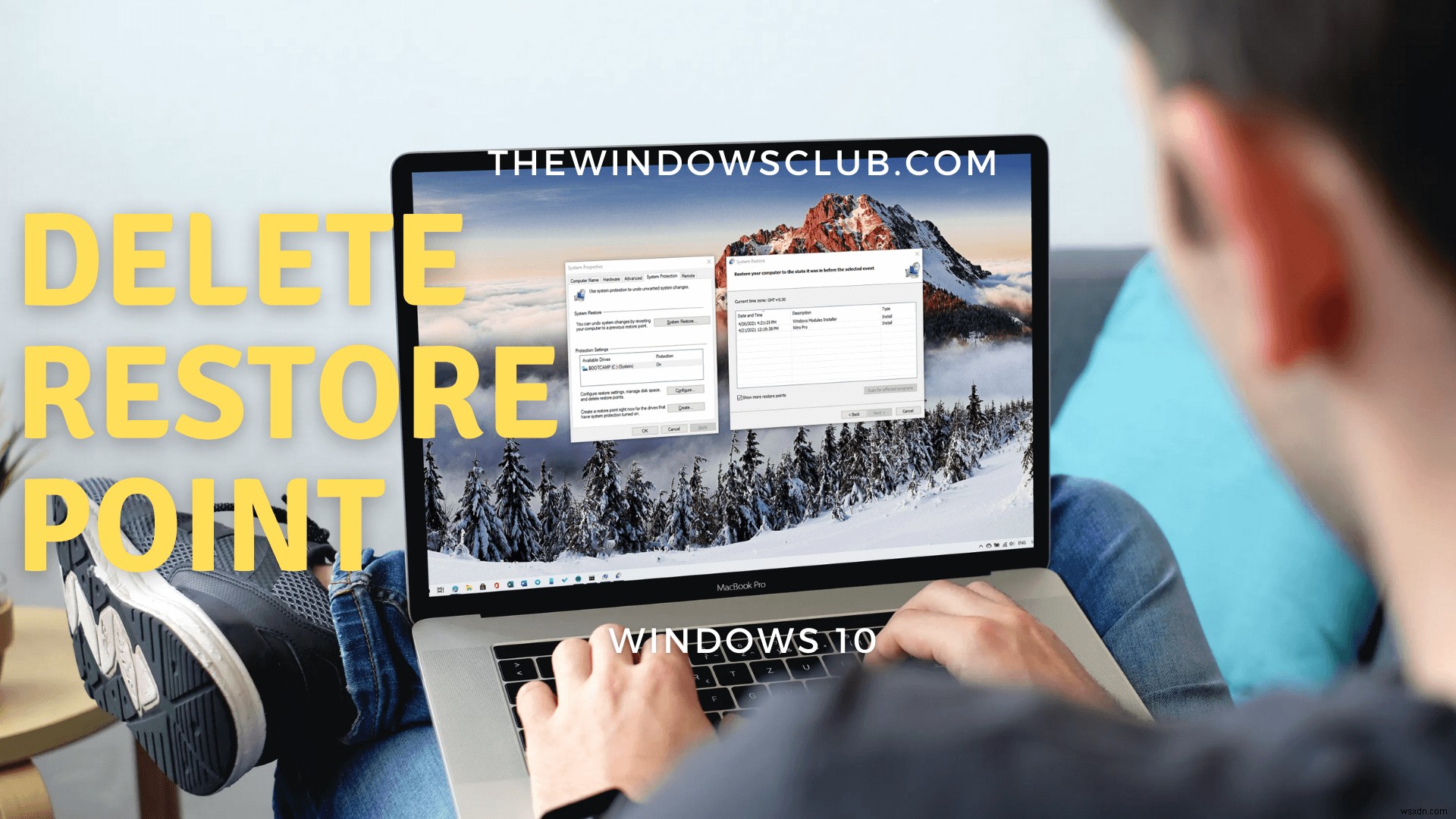How to delete individual or specific System Restore Point in Windows 11/10