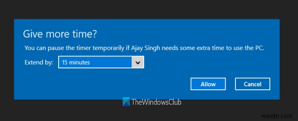 This device is locked because of family settings for screen time