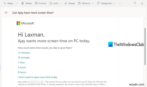 This device is locked because of family settings for screen time