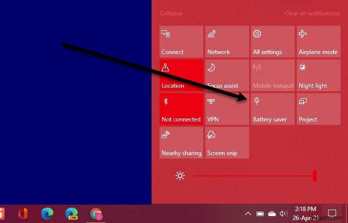 How to Enable or Disable Battery Saver in Windows 11/10