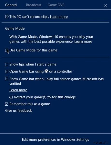Full screen Games minimizing to Desktop randomly in Windows 11/10
