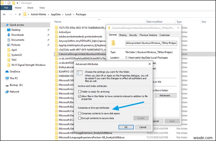 Fix WslRegisterDistribution failed with error 0xc03a001a when launching Ubuntu