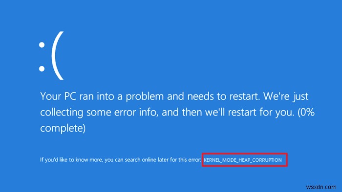 Fix Kernel Mode Heap Corruption BSOD on Windows 11/10